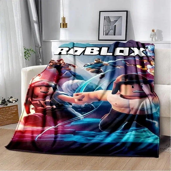 Roblox Funny Avatar Sherpa Blanket, Game Character Design, Cozy Couch ...