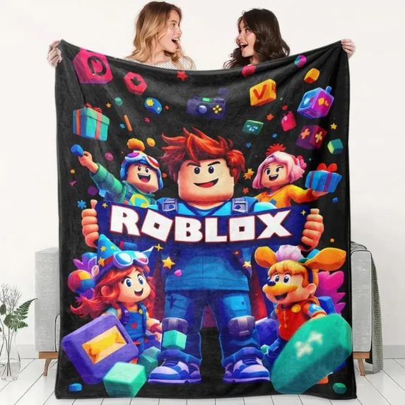Roblox Gaming Adventure Colorful Cartoon Characters Gamer Party Video ...