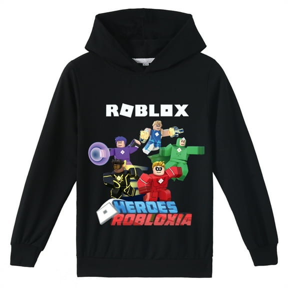 Roblox Graphic Hoodies Lightweight Long Sleeve Pullover Casual Sweatshirts Hooded for Teen(8-16 Years)