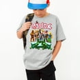 thumbnail image 1 of Roblox Graphic T-shirt, Funny Game Men Women Youth Toddler Kids Shirt,Sport Grey Color,Size 5-6T, 1 of 5