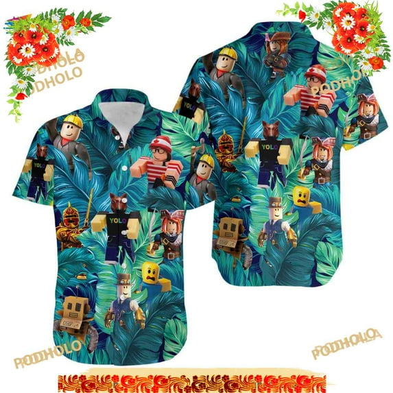 Roblox Hawaiian Shirt