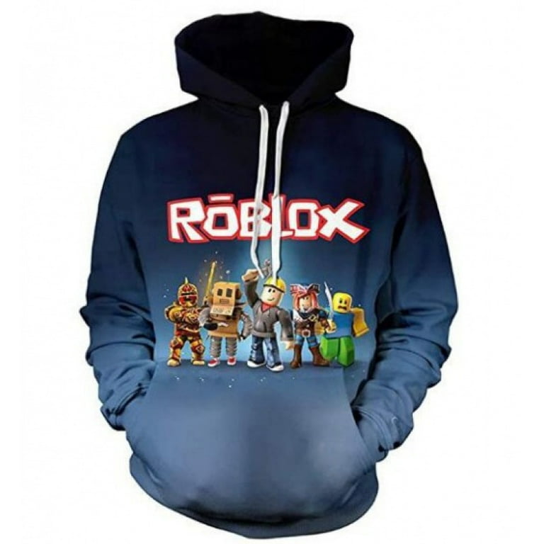 Roblox Hoodie Anime Hooded Sweatshirt Pullover Tops Game fans