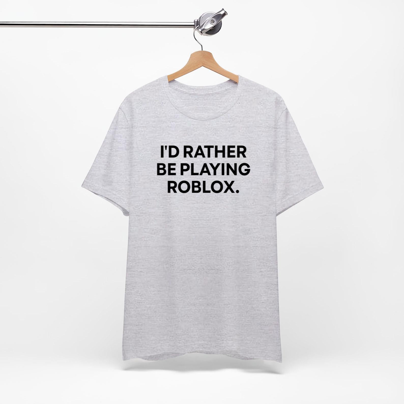 Roblox funny t shirts sale