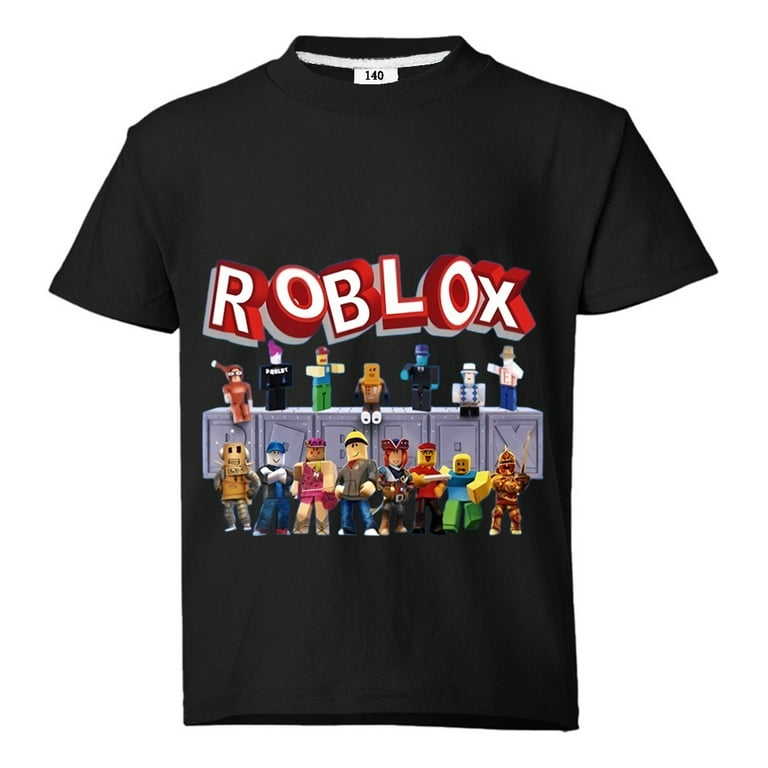 Roblox Kids Tshirt Graphic Print Game Boys Girls Tee Premium