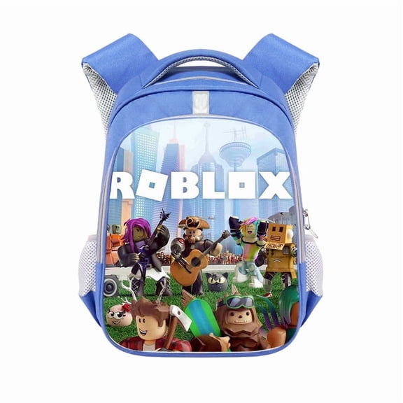 Roblox Lightweight Large-Capacity Unisex Backpack, Casual Travel Bag - Get a Free Coin Purse with Purchase