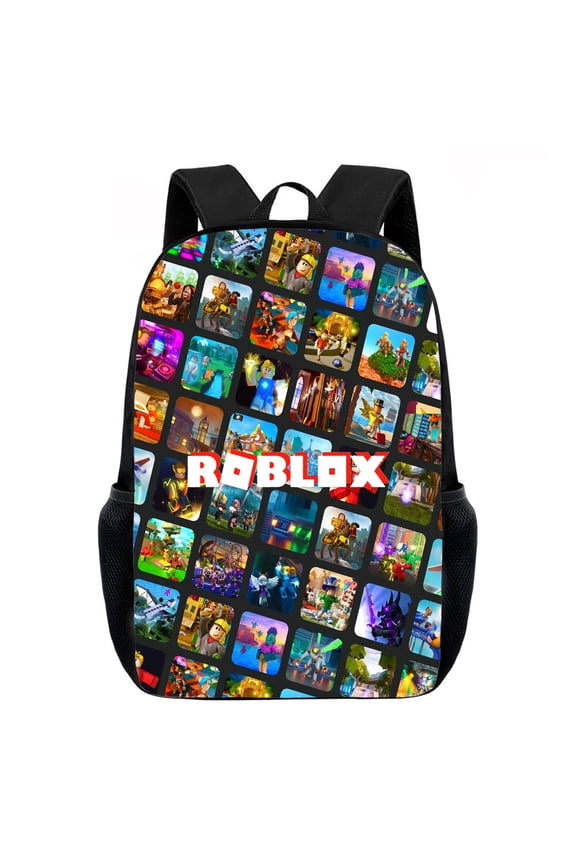 Roblox Lightweight Large-Capacity Unisex Backpack, Casual Travel Bag,Lunch Bag