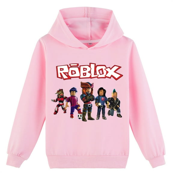 Roblox Long Sleeve Tops Graphic Hoodies Teen Casual Pullover Sweatshirts with Hood