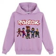thumbnail image 1 of Roblox Long Sleeve Tops Graphic Hoodies Teen Casual Pullover Sweatshirts with Hood, 1 of 2