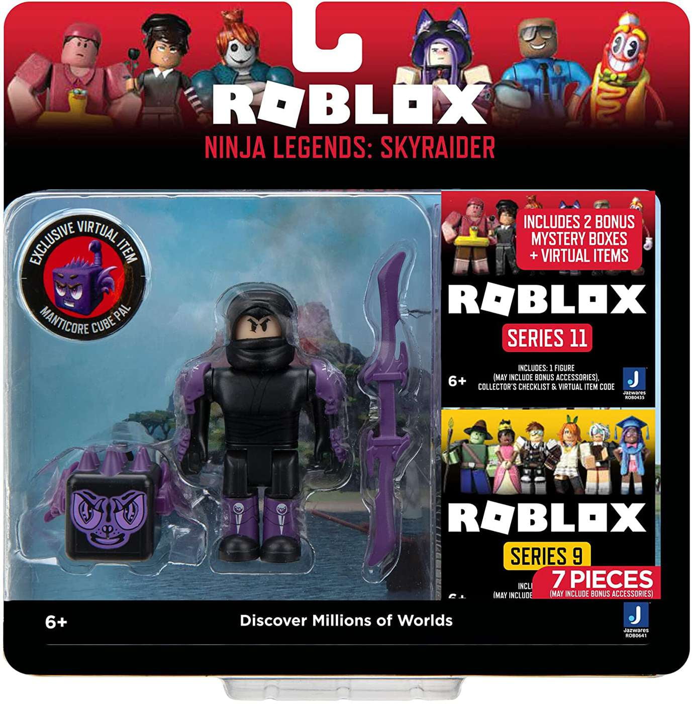 Roblox Action Collection - Ninja Legends Deluxe Playset [Includes Exclusive  Virtual Item]