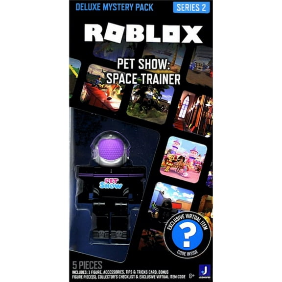 Roblox Pet Show Space Trainer Deluxe Mystery Action Figures, 2 Pack