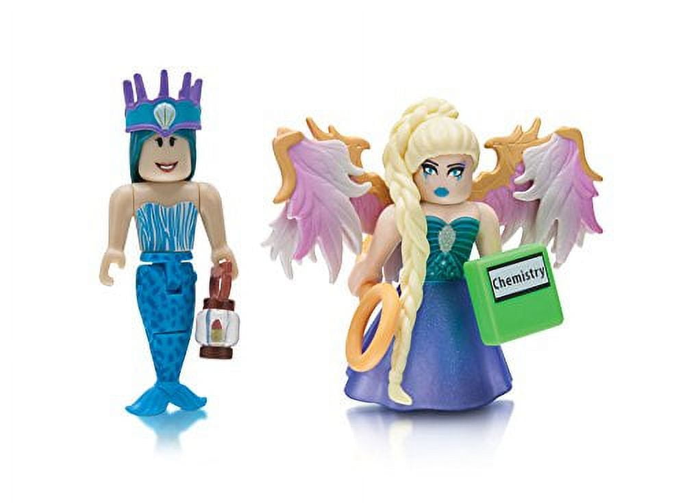 Roblox Celebrity Figure 2 Pack Neverland Lagoon Crown Collector \u0026 Royale High School Enchantress