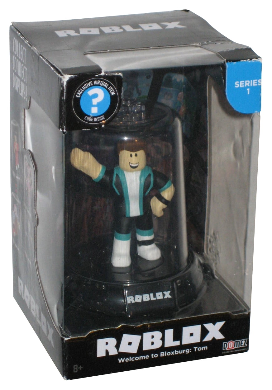 Roblox Series 1 Jazwares Zag Toys Domez Welcome To Bloxburg Tom Figure - (Minor Shelf Wear)