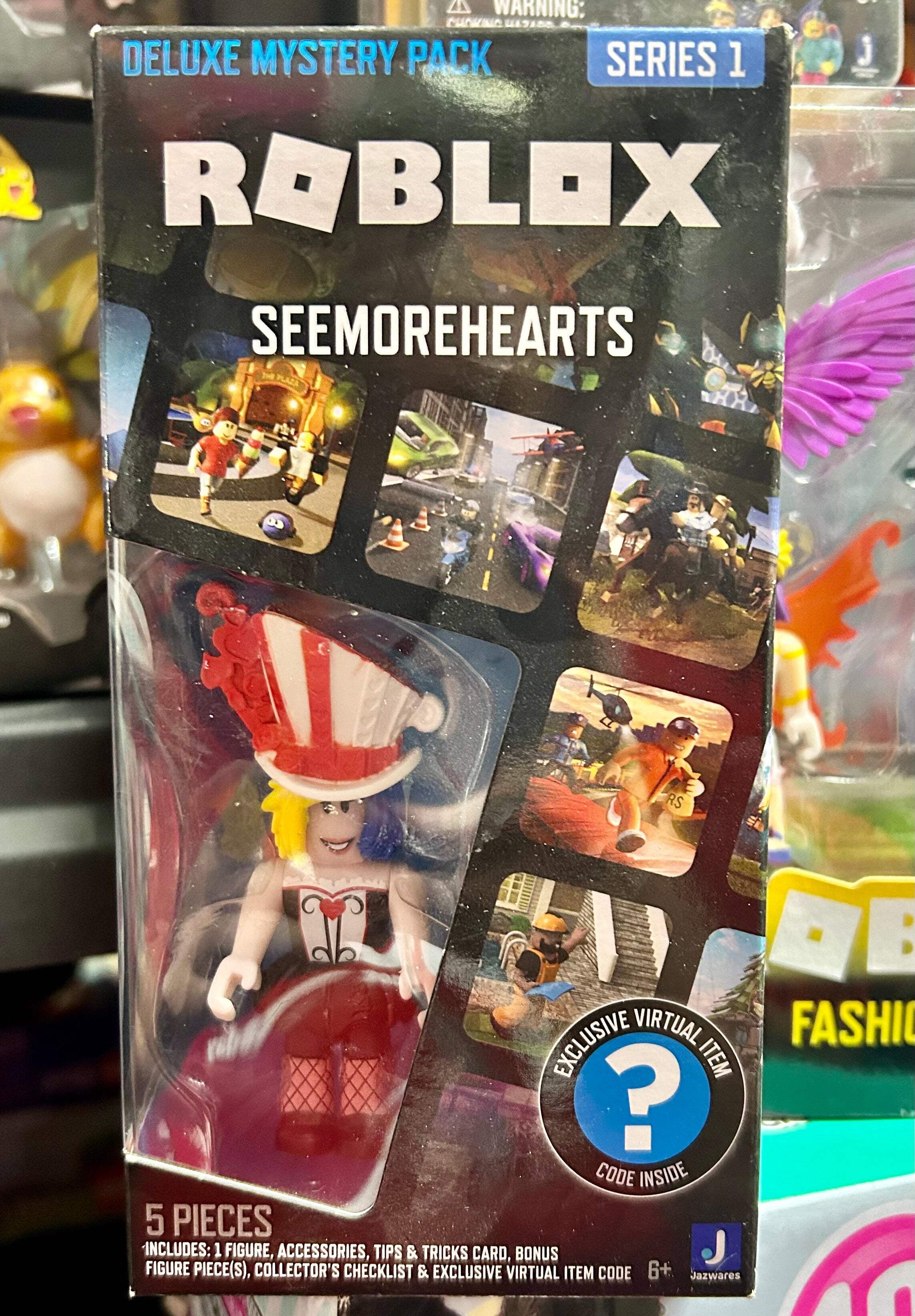 Roblox Series 1 Seemorehearts Deluxe Mystery Pack - Walmart.com