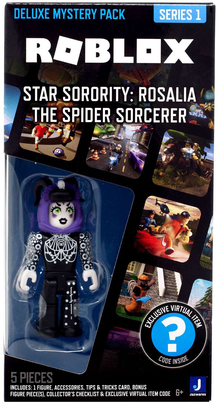 Roblox Series 1 Star Sorority: Rosalia The Spider Sorcerer Deluxe Mystery  Pack 
