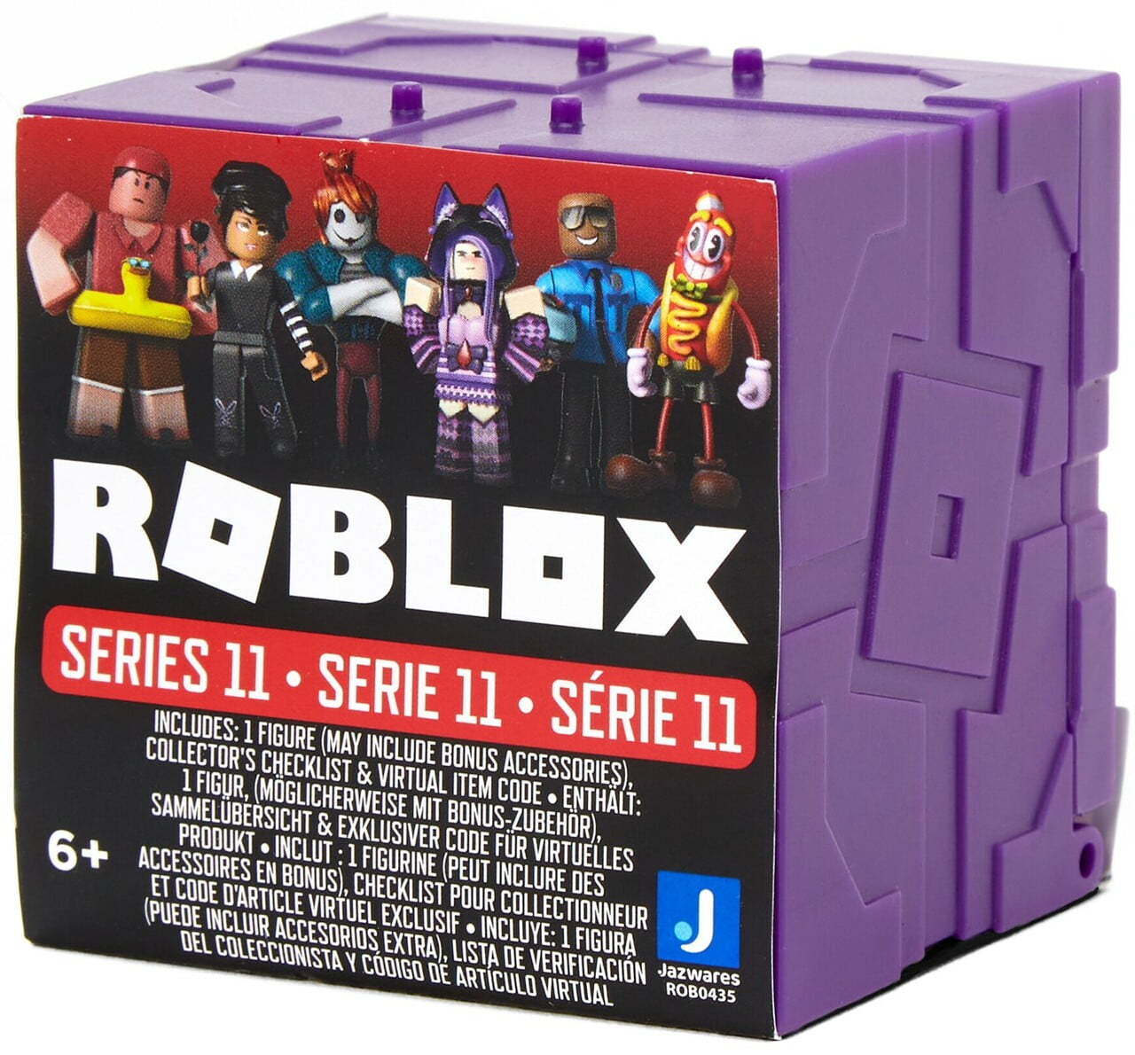 Roblox Series 11 Action Collection - Mystery Figure [Includes 1 Figure + 1  Exclusive Virtual Item] 