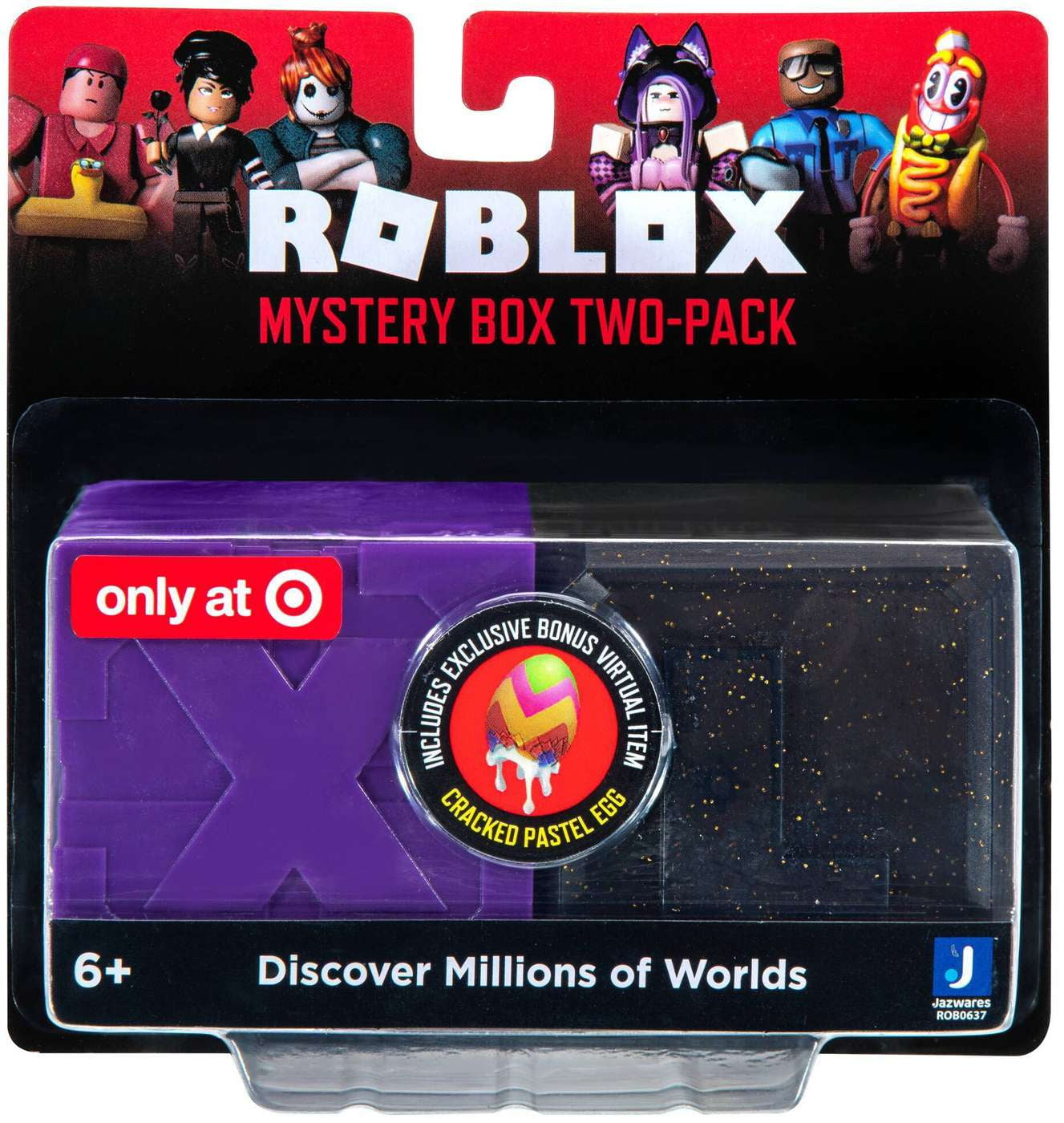  Roblox Action Collection - Series 11 Mystery Action Figure  Collect All 24! (Includes Exclusive Virtual Item) (2 Pack) : Toys & Games