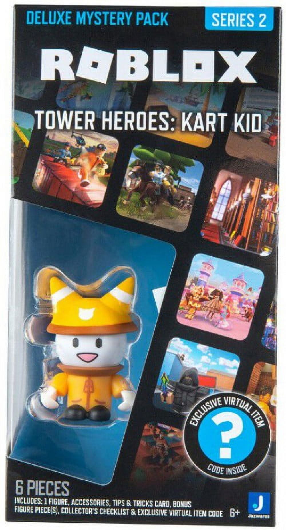 Roblox Figura Deluxe 7cm 2237 - Tower Heroes: Kart Kid em Promoção na  Americanas