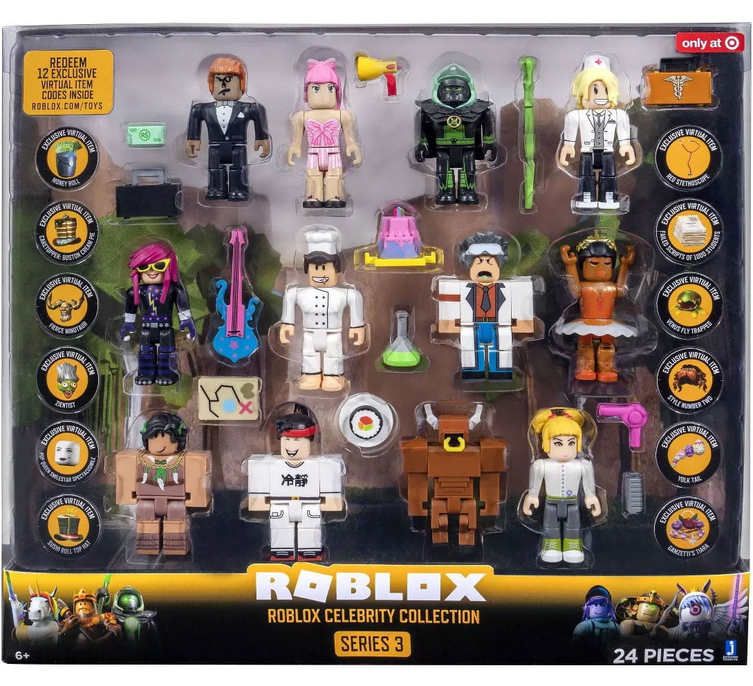 Roblox Classics Series 4 Twenty-One Piece Set 12 Exclusive Virtual