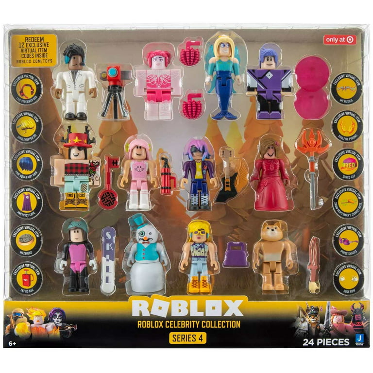 Roblox Celebrity Collection Series 4 24 pieces 12 Virtual Codes