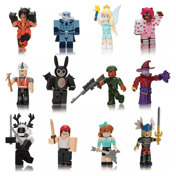 Roblox Action Collection - Series 6 Figures 12pk (Roblox Classics) (Includes 12 Exclusive Virtual Items)