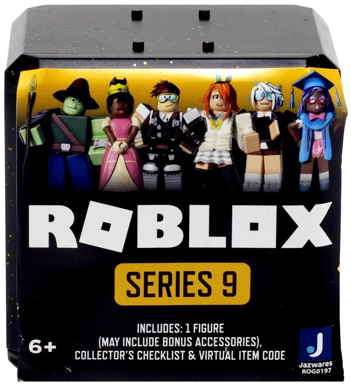 Roblox Series 9 Exclusive Celebrity Pack [BLACK, 1 RANDOM Figure & Virtual Item  Code] 