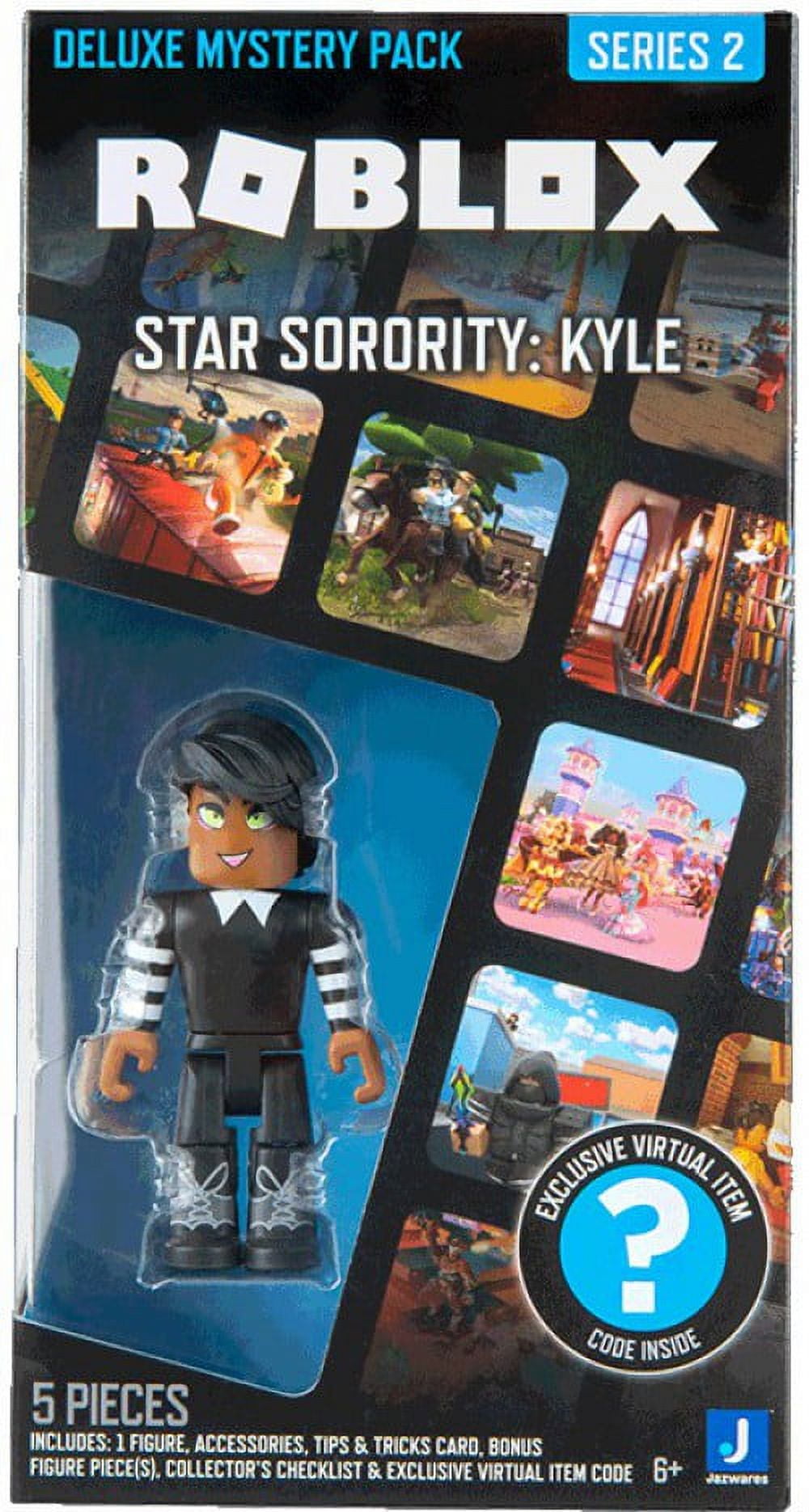 Roblox Star Sorority Kyle Plastic Collectible Deluxe Mystery Pack, Multicolor