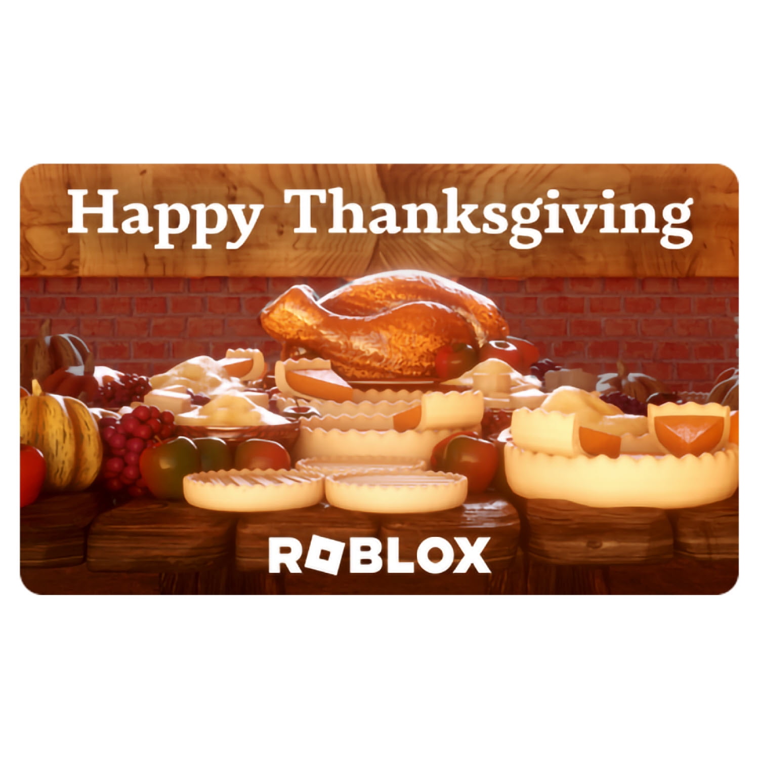 Roblox $10 eGift Card - Thanksgiving Turkey [Digital]