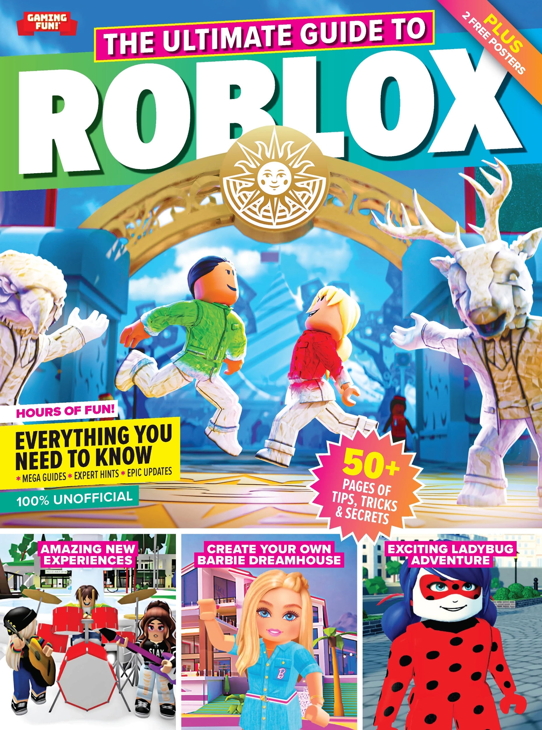 Roblox - Ultimate Guide: 50+ Pages Of Tips, Tricks Secrets, Expert Hints, Posters, News, Playstation, Meta Quest, Virtual Reality Gaming, Barbie Dreamhouse Tycoon, Miraculous RP: Ladybug Cat Noir!