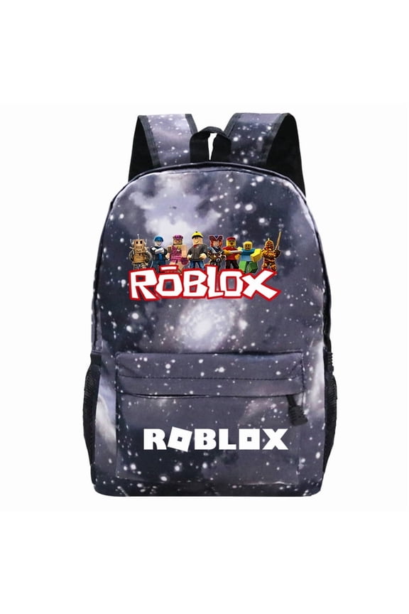 Roblox Unisex Galaxy-Print Polyester Laptop Backpack & Travel Bag