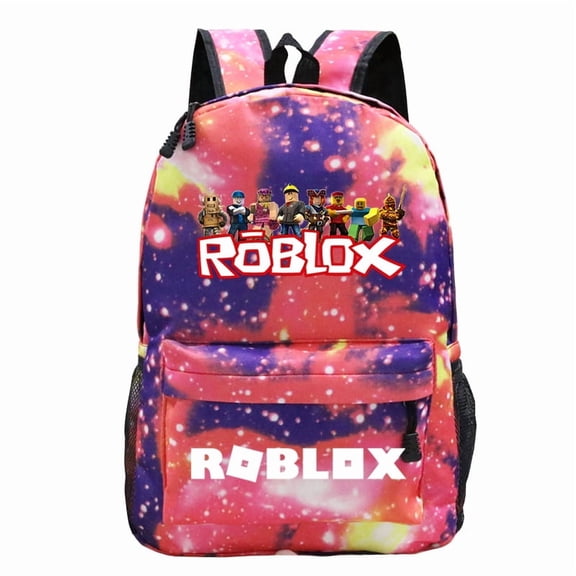 Roblox Unisex Galaxy-Print Polyester Laptop Backpack & Travel Bag