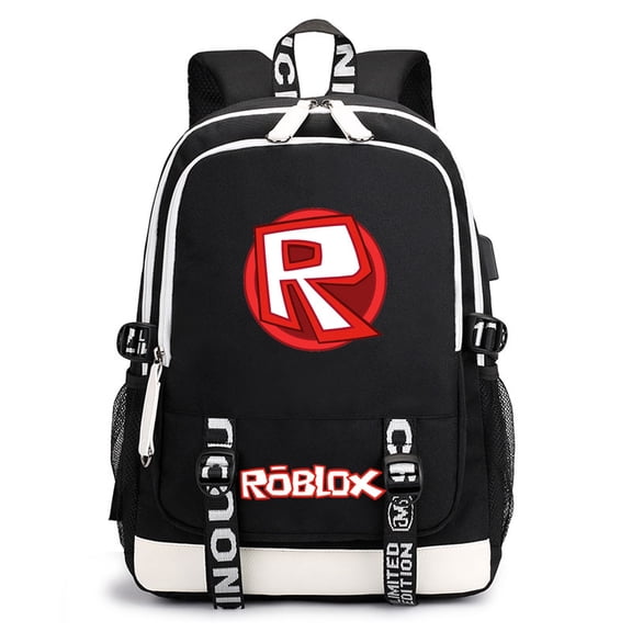 Roblox Unisex Galaxy-Print Polyester Laptop Backpack & Travel Bag