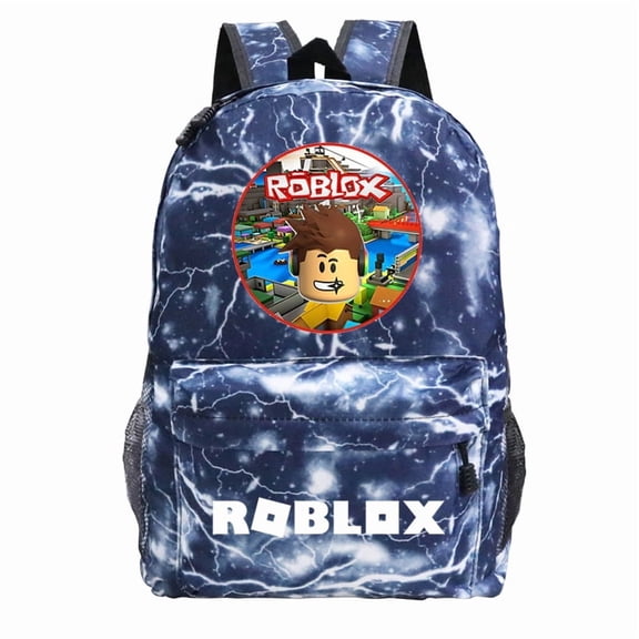 Roblox Unisex Galaxy-Print Polyester Laptop Backpack & Travel Bag