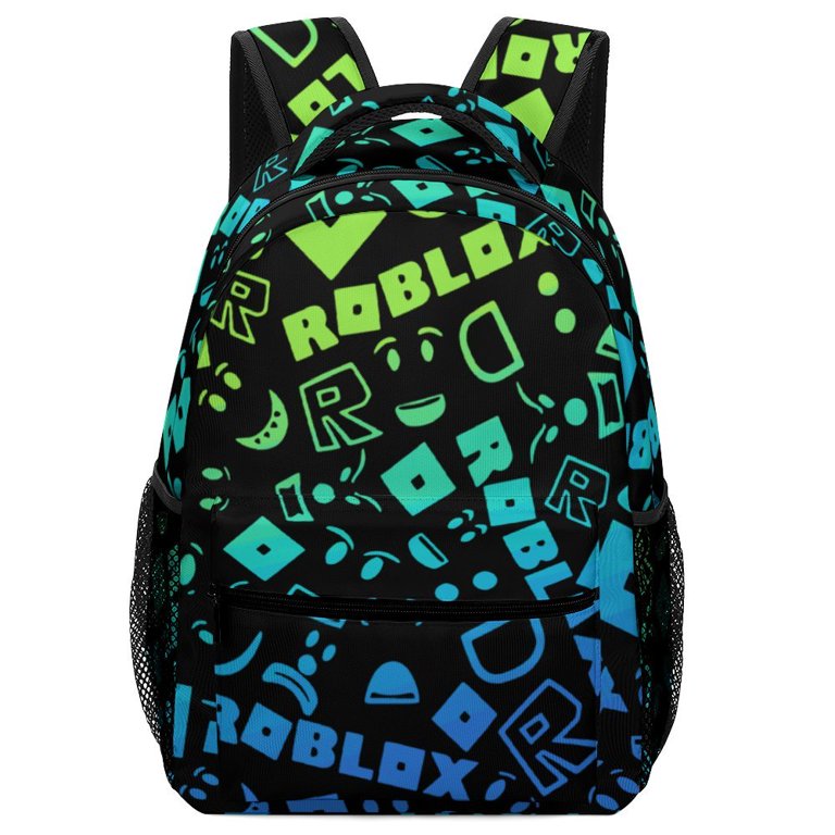 Roblox backpack 16.5 In Anime Backpack Bookbag for Boys Girls