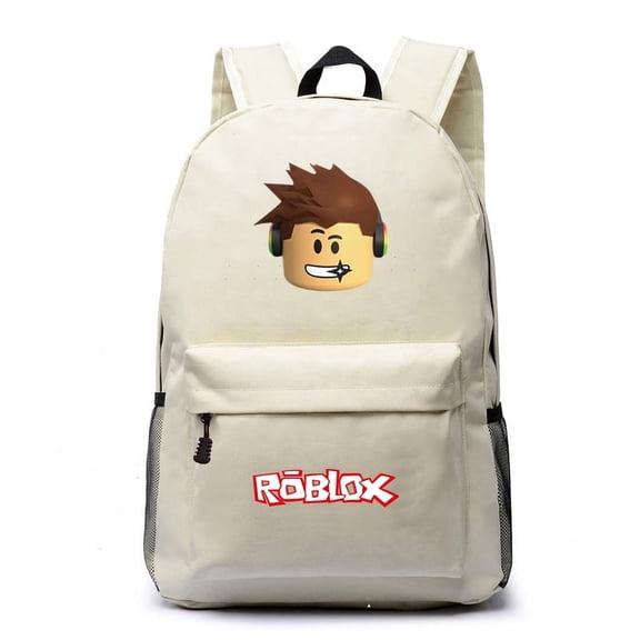 Roblox by Lifemoda Unisex Laptop Backpack Galaxy Print Polyester Travel Bag