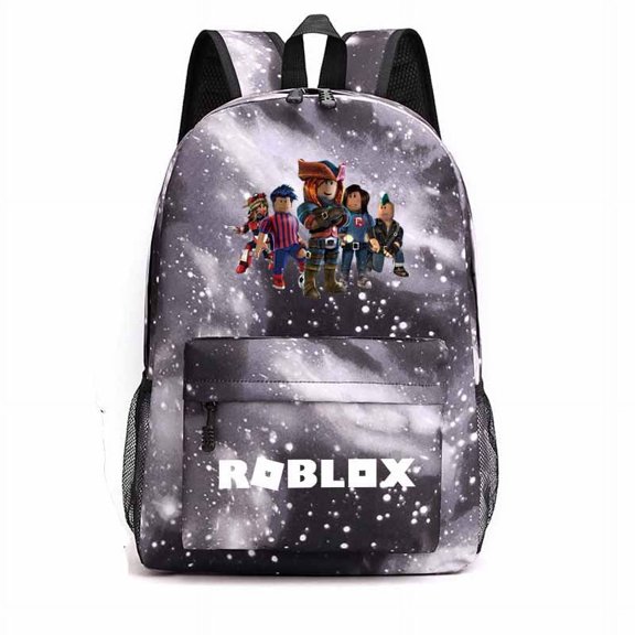Rob by Lifemoda Unisex Laptop Backpack Galaxy Print Polyester Travel Bag