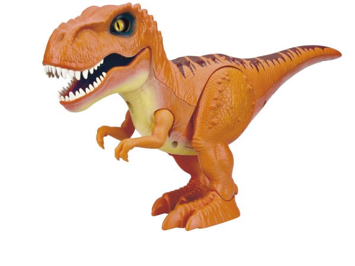 Robo Alive Attacking T-Rex Dinosaur Battery-Powered Robotic Toy by ZURU (Color may vary) - image 1 of 12