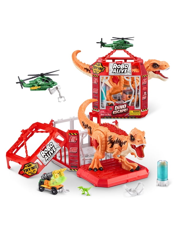 Dino Escape Series 1 by ZURU - Robotic Light Up Toy for Kids Ages 3+