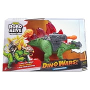 Robo Alive Electronic Dino Wars Stegosaurus Toy by ZURU