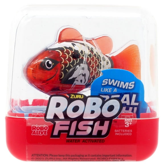Robo Alive Little Fish Red Robotic Pet Figure (Version 2)