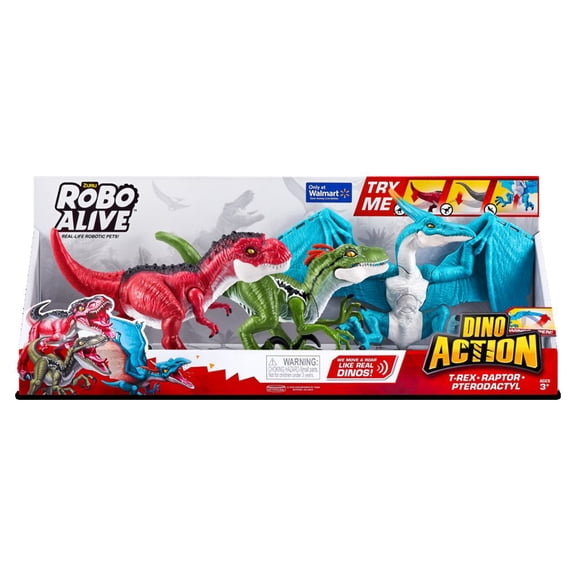 Robo Alive Lurking Lizard or Slithering Snake Battery-Powered Robotic Toys by ZURU (styles may vary)