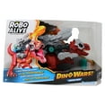 thumbnail image 1 of Robo Alive Realistic Movements Age 3+ Dino Wars Mega-Rex Green, 1.2 oz, 1 of 2