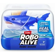 Robo Alive Robo Shark BLUE Robotic Pet Figure [Water Activated, Swimming Shark]