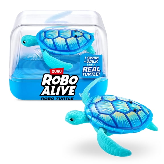 Robo Alive Robo Turtle Robotic Turtle Figure Electronic Pet