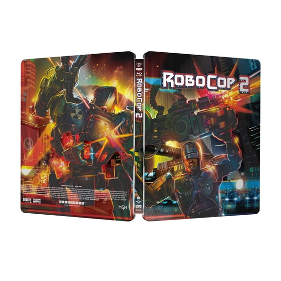 RoboCop 2 Limited Edition (Steelbook) (4K Ultra HD +Blu-ray) Shout Factory, Action