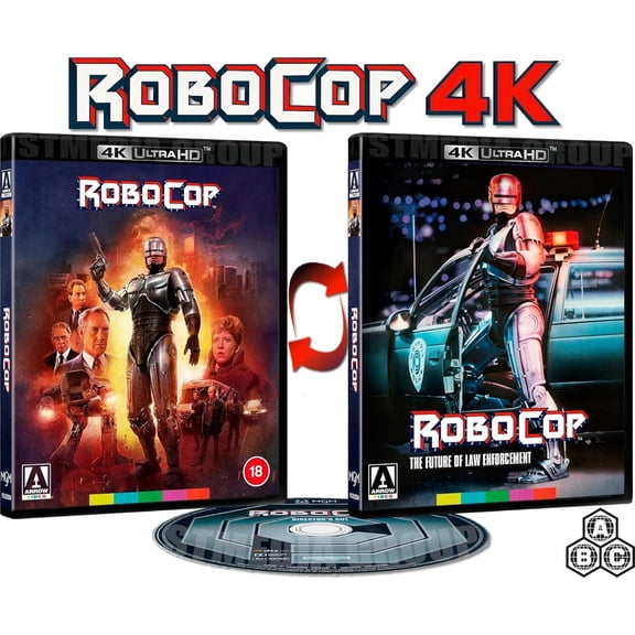 RoboCop (Director's Cut / Reversible Cover / 1987) [4K UHD] [Region Free] [blu_ray] [2022]