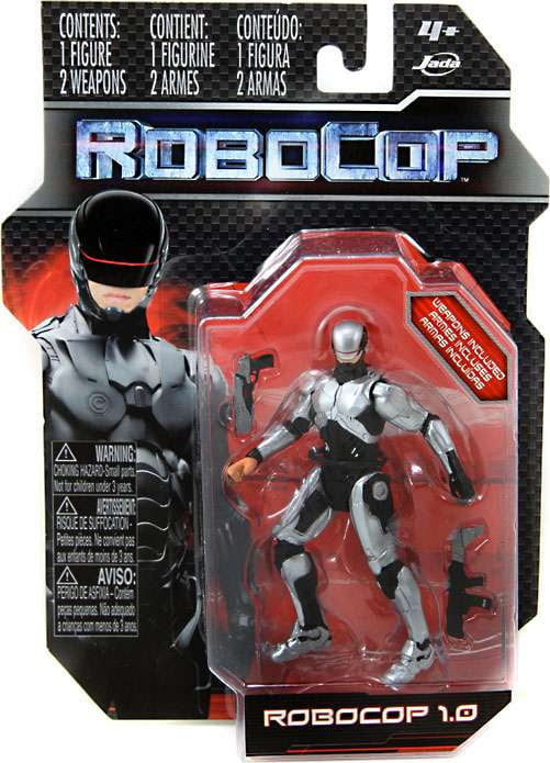 RoboCop 1.0 アクションフィギュア ブラック RoboCop Robocop 1.0 3.75 Action Figure - Walmart.com