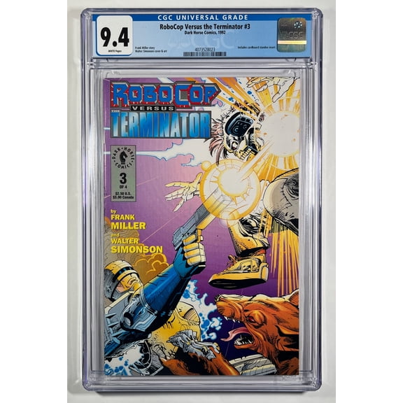 RoboCop Versus the Terminator #3 - CGC 9.4 Comic Book