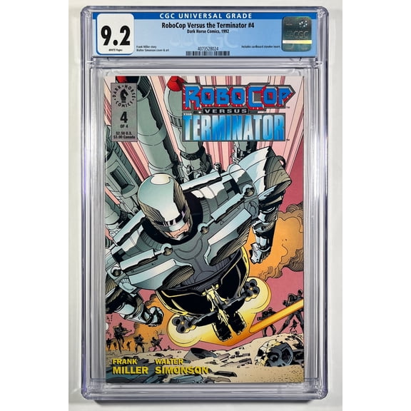 RoboCop Versus the Terminator #4 - CGC 9.2 Comic Book
