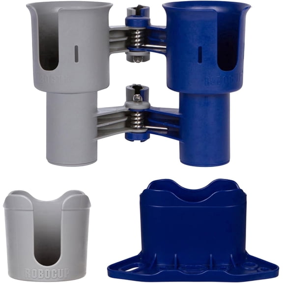 RoboCup Navy & Gray Trio Bundle: 1 Navy & Gray RoboCup, 1 Gray Plus and 1 Navy Holster