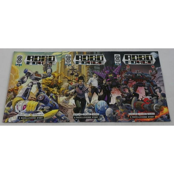 RoboForce #1-3 VF/NM complete series NacelleVerse Story ; Oni